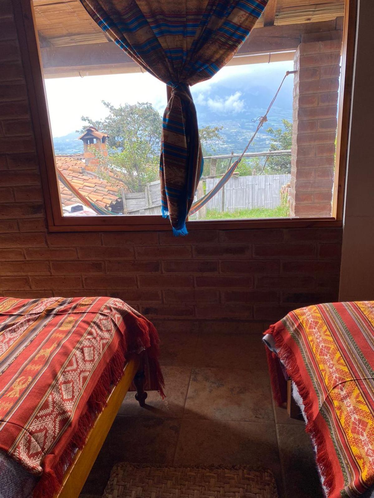 Loma Wasi Alojamiento Rural Indigena En Cotacachi Exterior photo