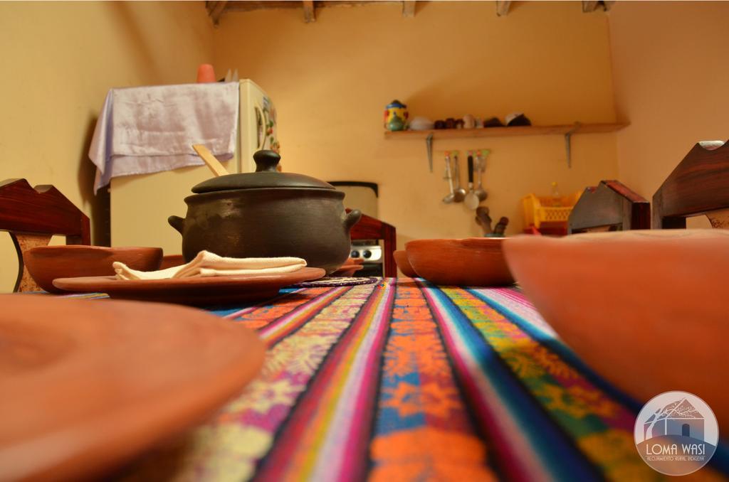 Loma Wasi Alojamiento Rural Indigena En Cotacachi Exterior photo