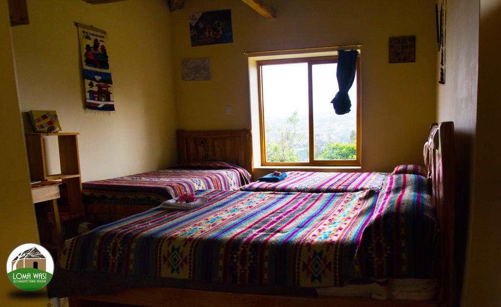 Loma Wasi Alojamiento Rural Indigena En Cotacachi Exterior photo