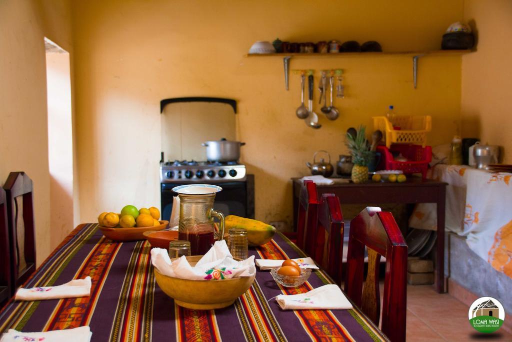 Loma Wasi Alojamiento Rural Indigena En Cotacachi Exterior photo