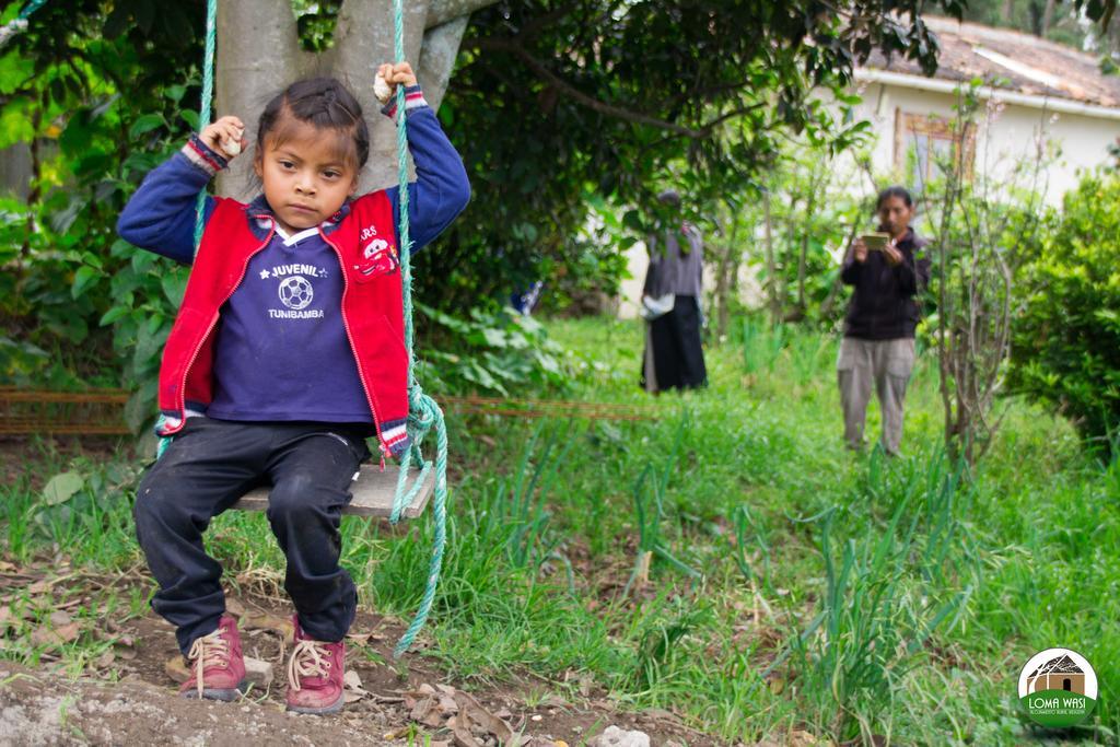 Loma Wasi Alojamiento Rural Indigena En Cotacachi Exterior photo
